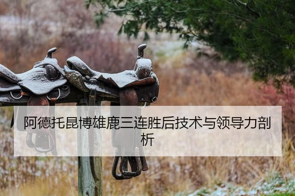 阿德托昆博雄鹿三连胜后技术与领导力剖析